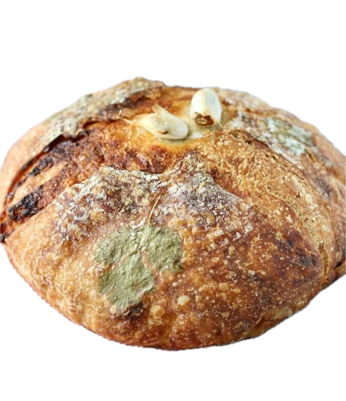 Garlic and Herb Sourdough Country Loaf (450gm)